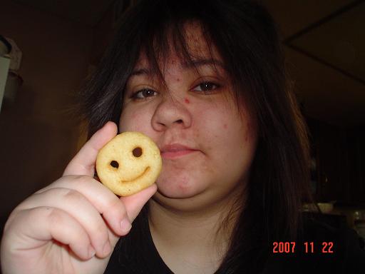 Don't eat food that smiles back at you... hahaha