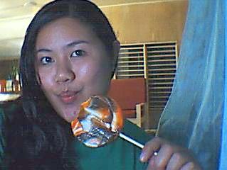 with my lollipop!!