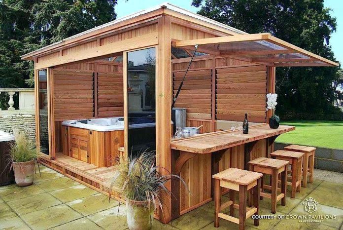 Hot Tub Enclosure