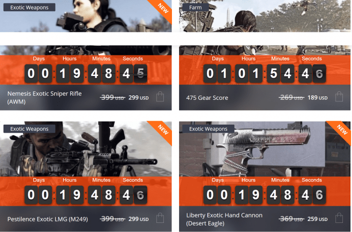 Divsion 2 Carry and Boosting Service Divsion 2 Carry and Boosting Service