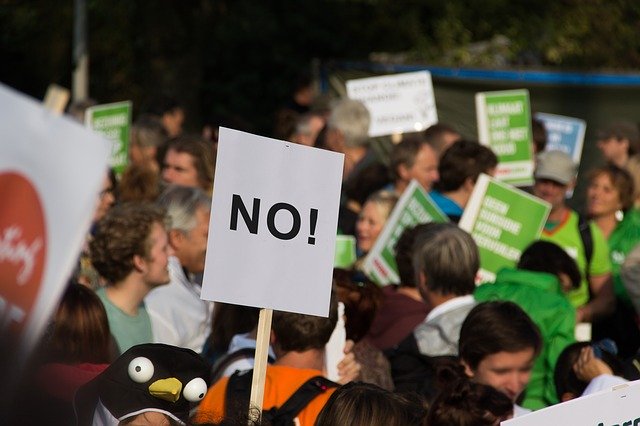 protest, protest action, group of people