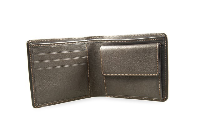 purse, leather, wallet