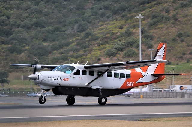 cessna 208 caravan, sounds air, landing