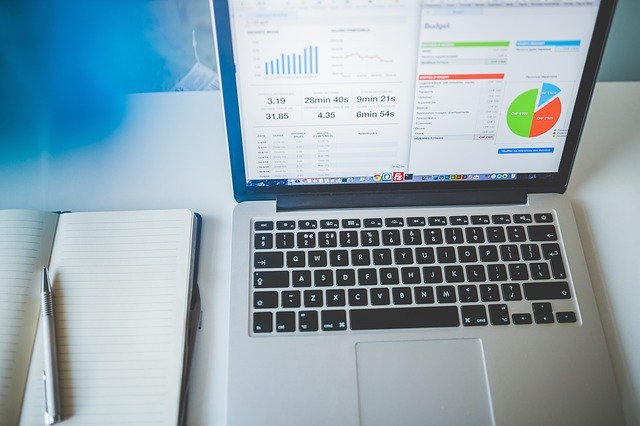 business, charts, computer