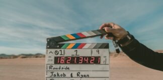 Tips for Sending Large Files Fast When Working on a Movie Trailer clap board roadside Jakob and Ryan