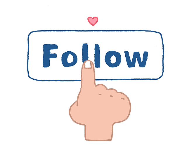 follow, follower, social