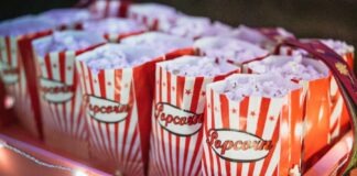 white and red plastic packs