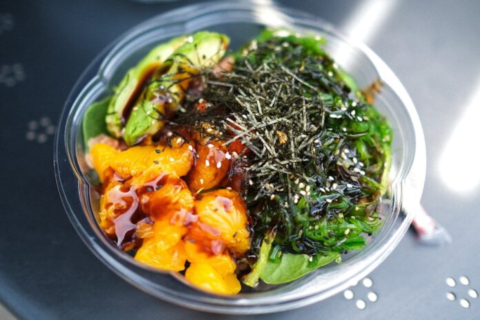 Photo by Stephanie Hau green vegetable salad on clear glass bowl