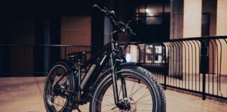 Bicycle on a Concrete Pavement
