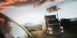 red truck on road during daytime