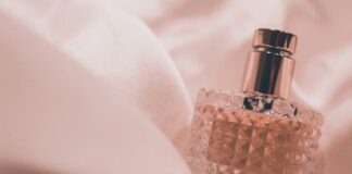 glass perfume bottle