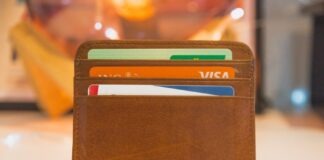 brown wallet
