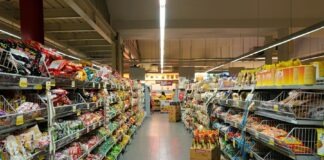 Designing Energy-Efficient Electrical Systems for Supermarkets pile of grocery items