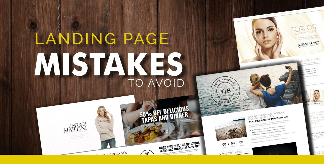Top 5 Landing Page Design Mistakes to Avoid