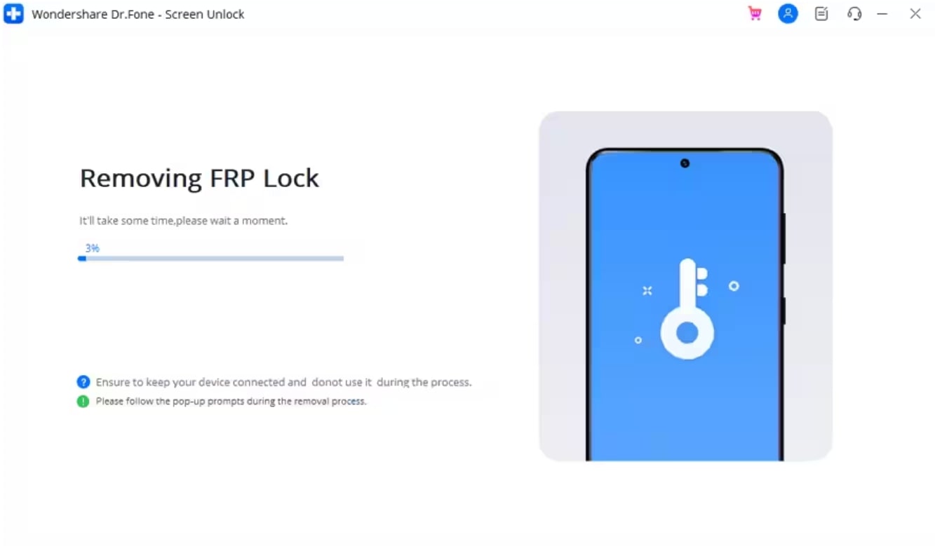start bypassing frp lock