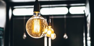 tilt shift lens photography of clear glass bulb