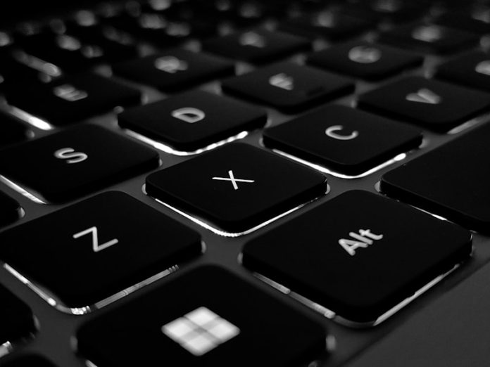 a close up of a keyboard