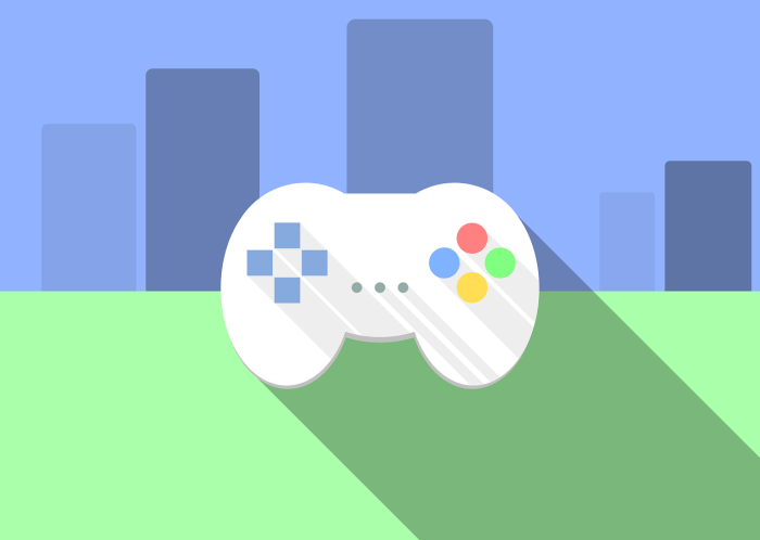 A video game controller on a green surface AI-generated content may be incorrect.