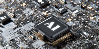 a computer chip with the letter a on top of it