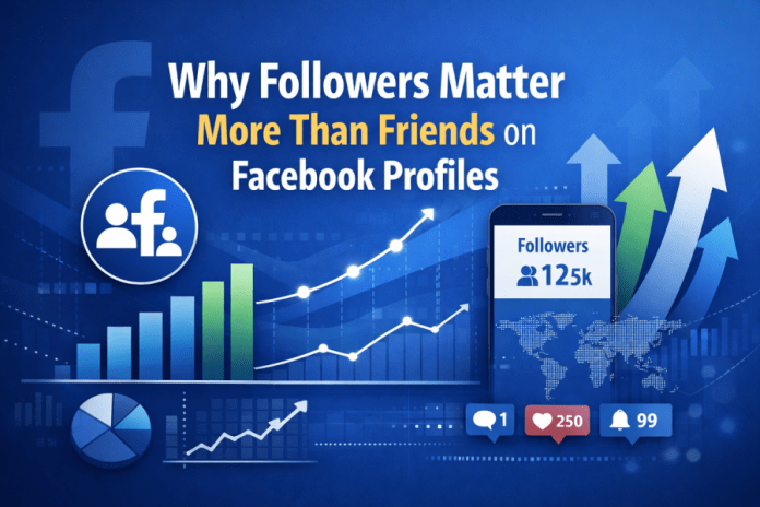 Why Followers Matter More Than Friends on Facebook Profiles.