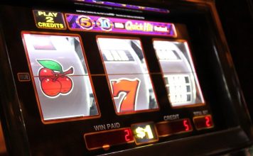 black and white game machine