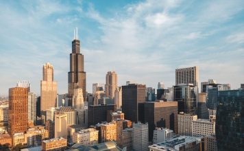 Buying a Home in West Loop, Chicago: What You Should Know An aerial view of a city with tall buildings