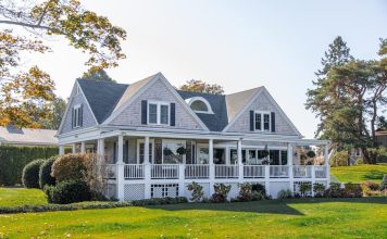 gray wooden house