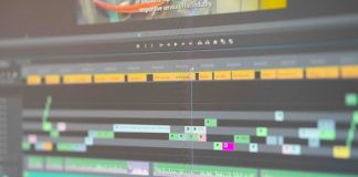 a close up of a computer screen with a keyboard
