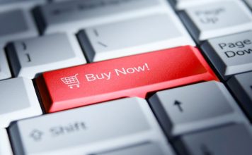 How to Launch a Successful Online Store for Tech Accessories and Gadgets Red 'buy now!' button on a computer keyboard.