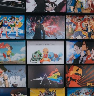 How Drama and Anime Fans in Canada Are Streaming Everything in One Place anime character collage photo on black wooden shelf