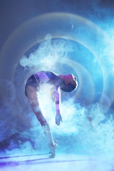 Photo by Maria Budanova (Pristavskaya) A graceful ballerina dances amidst the fog